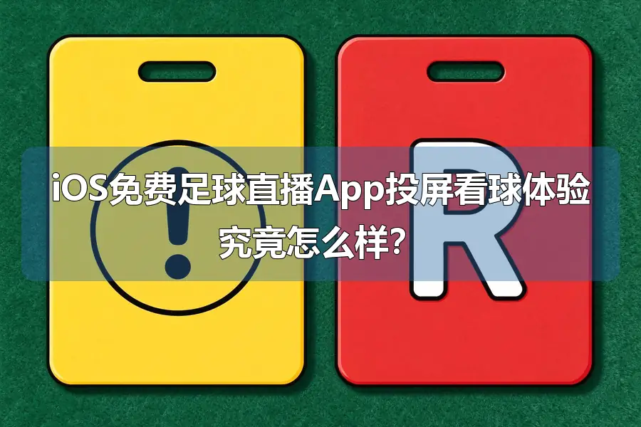 iOS免费足球直播App投屏看球体验究竟怎么样?