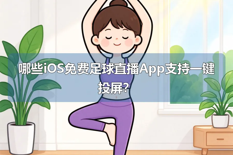 哪些iOS免费足球直播App支持一键投屏?